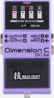 BOSS DC-2W PEDALE DIMENSION C CHORUS WASA-1