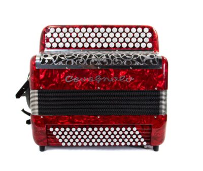 Accordeon Cavagnolo Junior 80 Rouge Marbre 2