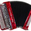 Accordeon Cavagnolo Junior 80 Rouge Marbre 3