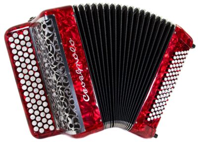 Accordeon Cavagnolo Junior 80 Rouge Marbre 3