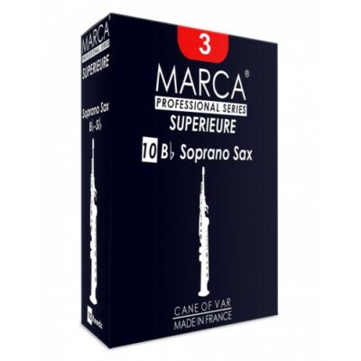 Boite De 10 Anches Marca Superieure Sax Soprano 3