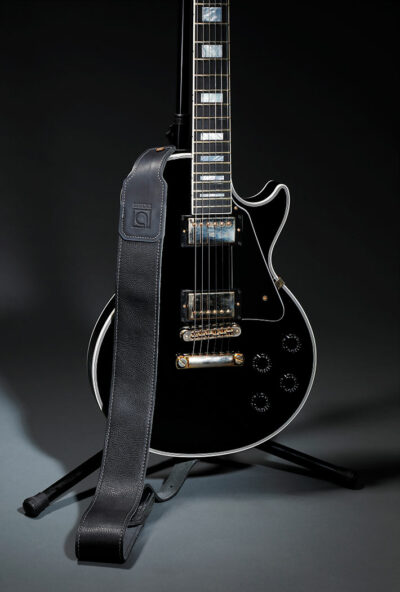 BOSS BSL-25-BLK SANGLE GUITARE CUIR 6.3CM NOIRE-4