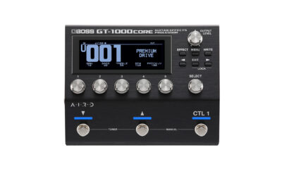 BOSS GT-1000 CORE MULTI EFFETS GUITARE FORMAT PEDALBOARD-9