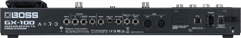 BOSS GX-100 MULTI EFFETS GUITARE-7