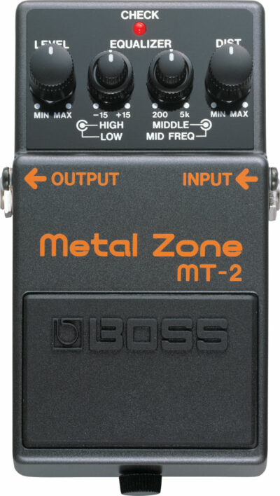 BOSS MT-2 METAL ZONE PEDALE DISTORSION-8