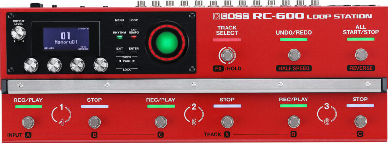 BOSS RC-600 LOOP STATION-6