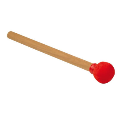 Contemporanea C Bs01r Mailloche De Surdo Bois 35cm Rouge