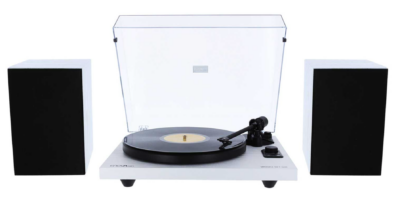 Enova Vision2 Set Wh Platine Vinyle Deux Enceintes Blanc 3