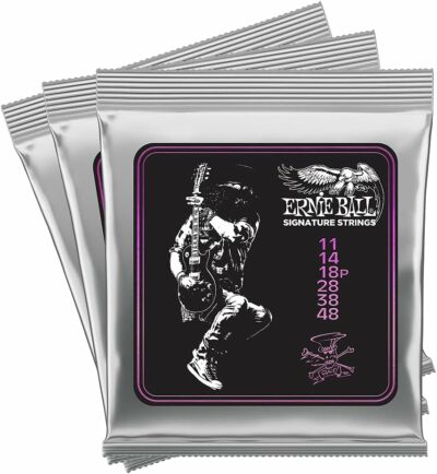 Ernie Ball 3820 Pack De 3 Electrique Sign Slash 11 48