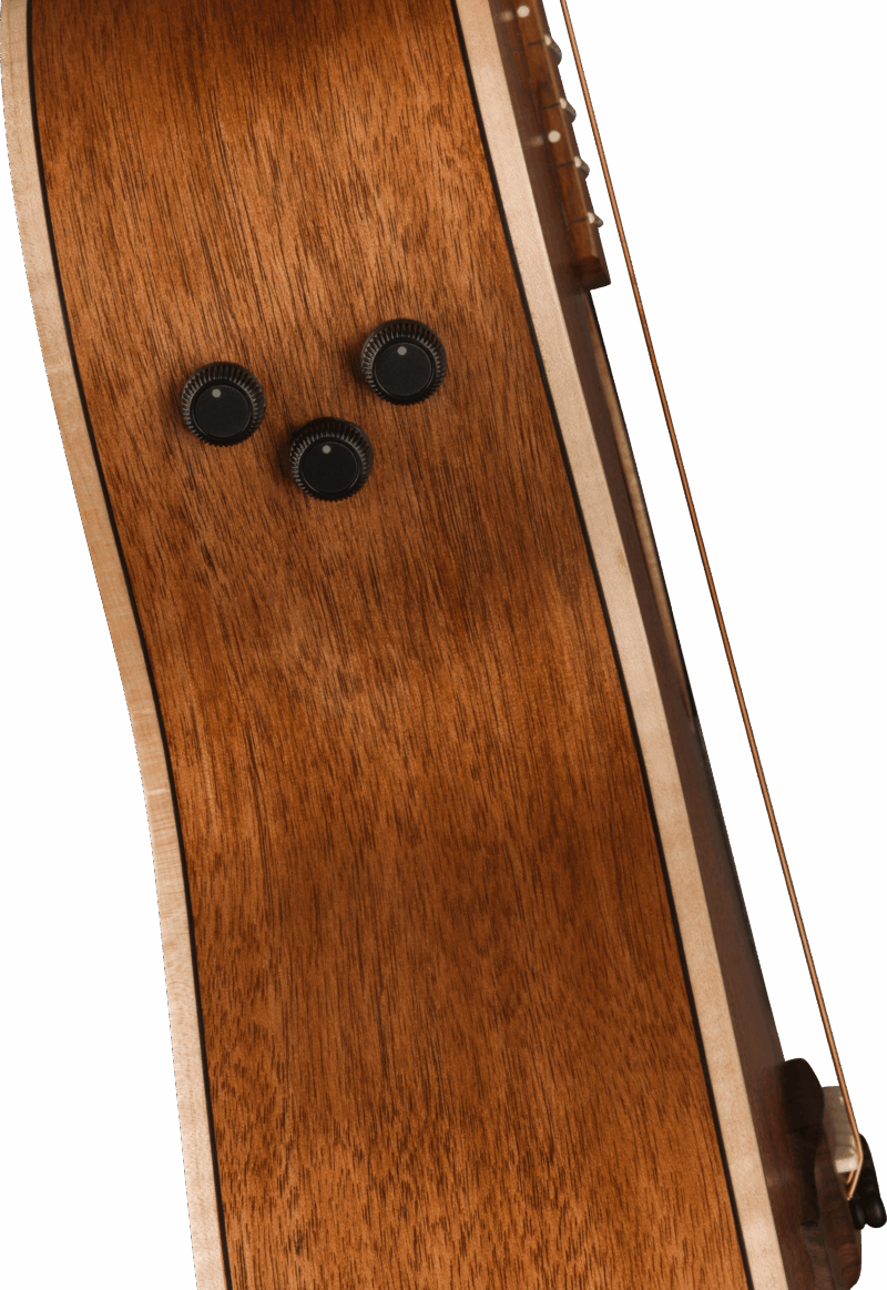 Fender Newporter Special Mahogany With Gig Bag Pau Ferro Fingerboard Natural 2