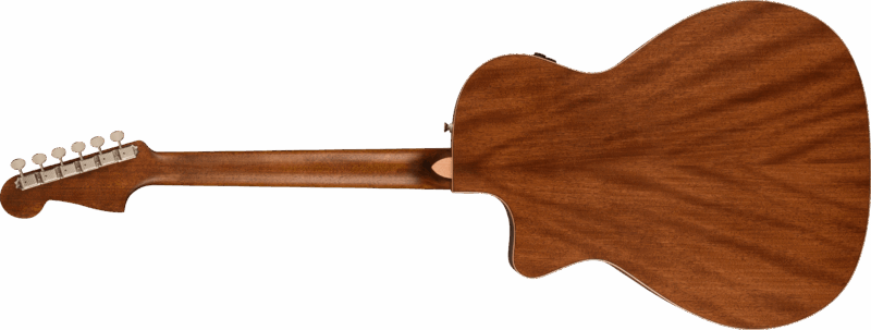 Fender Newporter Special Mahogany With Gig Bag Pau Ferro Fingerboard Natural 3