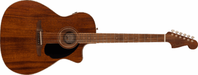 Fender Newporter Special Mahogany With Gig Bag Pau Ferro Fingerboard Natural