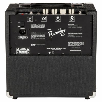 FENDER RUMBLE 15W (V3) BLACK/SILVER