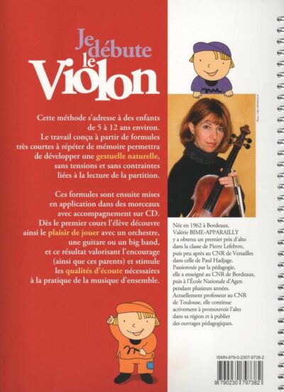 Je Debute Le Violon V 1 Bime Apparailly