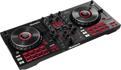 Numark Mixtrack Platinum Fx 4 Voies 16 Pads Carte Son Ecrans