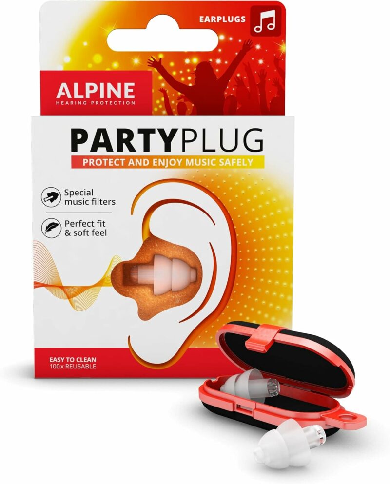 Protections Auditives Alpine Party Plug Transparent