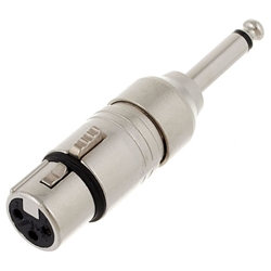 Neutrik Na2fp Adaptateur Xlr Femelle Jack Mono 63mm