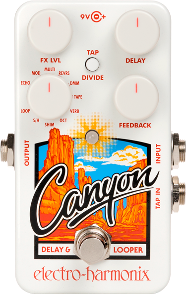 ELECTRO-HARMONIX NANO CANYON DELAY-1