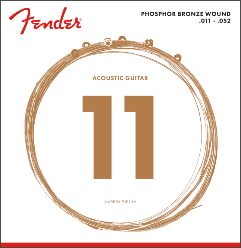 FENDER 60CL 11-52 PHOSPHORE BRONZE-1