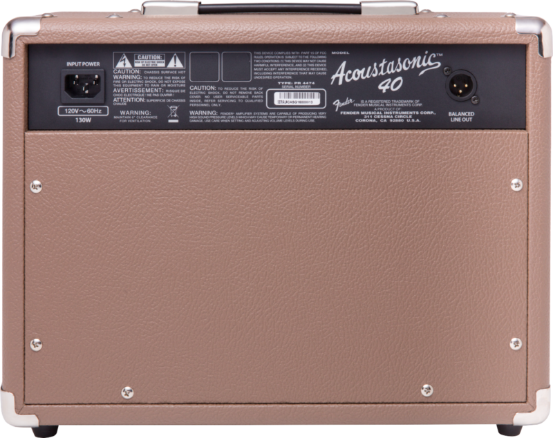 FENDER ACOUSTASONIC 40W-3