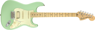 FENDER AMERICAN PERFORMER STRATOCASTER HSS MAPLE FINGERBOARD SATIN SURF GREEN-6