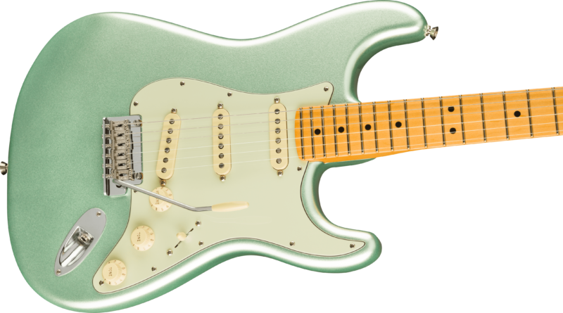 FENDER AMERICAN PROFESIONNAL II STRATOCASTER MAPLE MYSTIC SURG GREEN-3