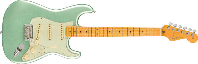 FENDER AMERICAN PROFESIONNAL II STRATOCASTER MAPLE MYSTIC SURG GREEN-6