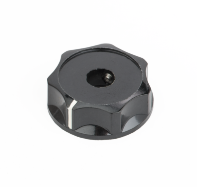 FENDER DELUXE JAZZ BASS LOWER CONCENTRIC KNOB, BLACK-3