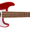 FENDER FULLERTON UKE STRATOCASTER WALNUT FINGERBOARD WHITE PICKGUARD CANDY APPLE RED-7