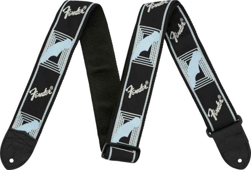 FENDER MONOGRAMMED BLACK/LIGHT GREY/BLUE-1