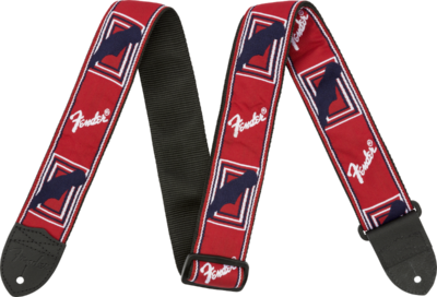 FENDER MONOGRAMMED RED/WHITE/BLUE-1