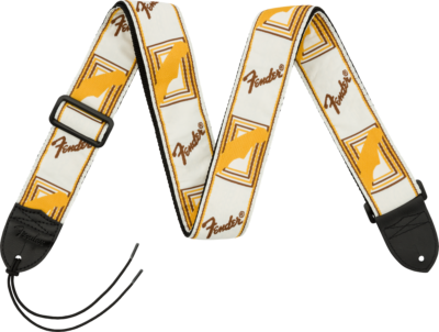 FENDER MONOGRAMMED WHITE/BROWN/YELLOW-1