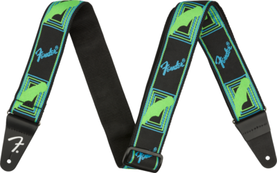 FENDER NEON MONOGRAMMED GREEN AND BLUE-4