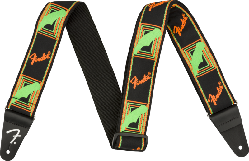 FENDER NEON MONOGRAMMED GREEN AND ORANGE-4