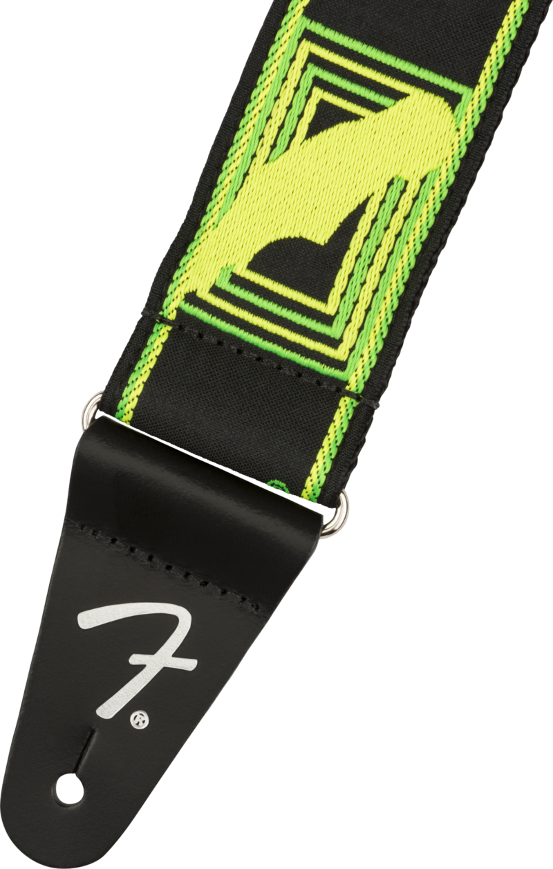 FENDER NEON MONOGRAMMED GREEN AND YELLOW-1