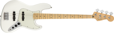 FENDER PLAYER JAZZ BASS MAPLE FINGERBOARD POLAR WHITE-6