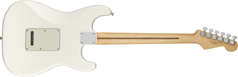 FENDER PLAYER STRATOCASTER GAUCHER MAPLE FINGERBOARD POLAR WHITE-5