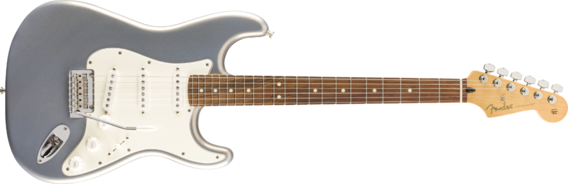 FENDER PLAYER STRATOCASTER PAU FERRO FINGERBOARD SILVER-6