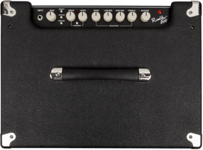 FENDER RUMBLE 200W (V3) BLACK/SILVER-2