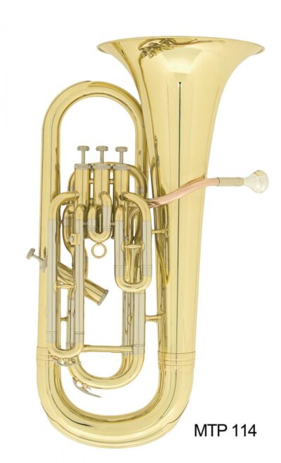 Mtp 114 Euphonium Sib 4 Pistons Laiton Verni 2