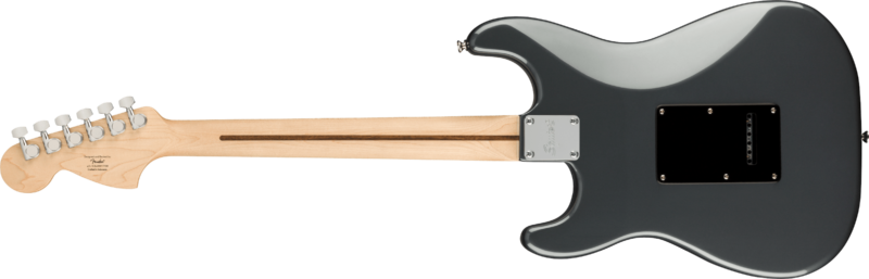 Squier Affinity Strat Hh Lrl Bpg Charcoal Frost Metallic 5