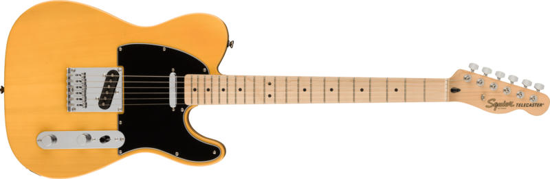 Squier Affinity Tele Mn Bpg Butterscotch Blonde 6