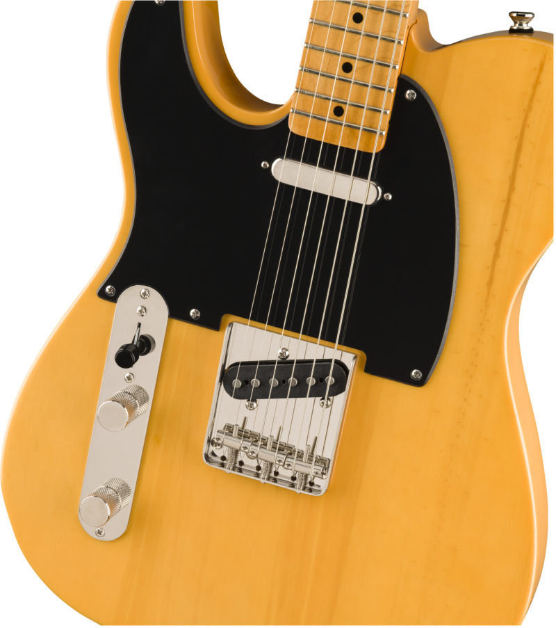 SQUIER CLASSIC VIBE '50S TELECASTER GAUCHER MAPLE FINGERBOARD BUTTERSCOTCH BLONDE-4