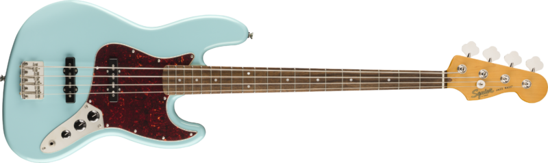 SQUIER CLASSIC VIBE '60S JAZZ BASS LAUREL FINGERBOARD DAHNE BLUE-6