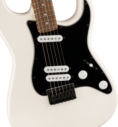 SQUIER CONTEMPORARY STRATOCASTER SPECIAL HT LAUREL FINGERBOARD BLACK PICKGUARD PEARL WHITE-4