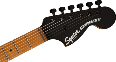 SQUIER CONTEMPORARY STRATOCASTER SPECIAL ROASTED MAPLE FINGERBOARD SILVER ANOLIZED PICKGUARD BLACK-2