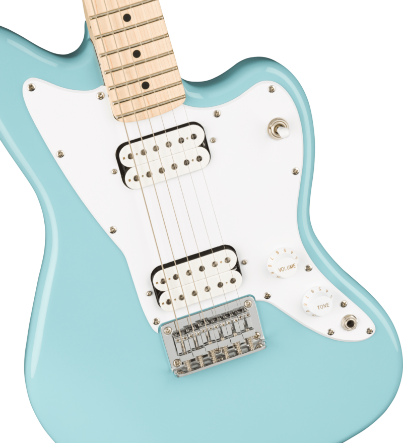 SQUIER MINI JAZZMASTER HH MAPLE FINGERBOARD DAPHNE BLUE-4