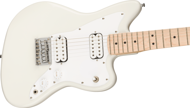 SQUIER MINI JAZZMASTER HH MAPLE FINGERBOARD OLYMPIC WHITE-3