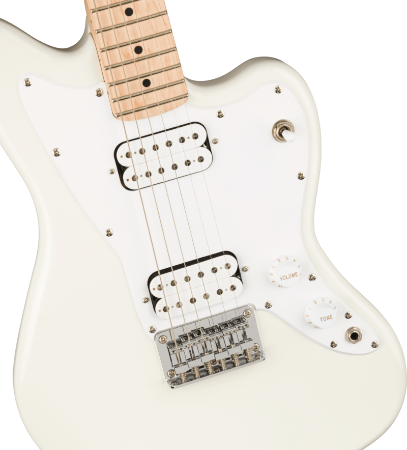 SQUIER MINI JAZZMASTER HH MAPLE FINGERBOARD OLYMPIC WHITE-4