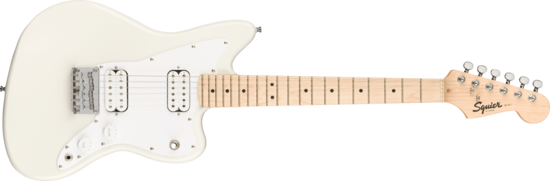 SQUIER MINI JAZZMASTER HH MAPLE FINGERBOARD OLYMPIC WHITE-6